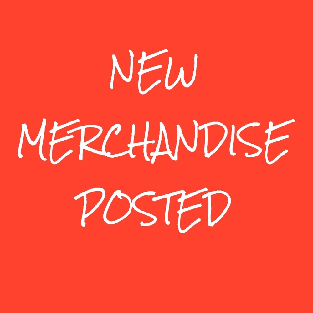 New Merchandise Posted!!
